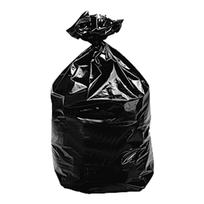 SAC 30L PEBD RENF NOIR X25