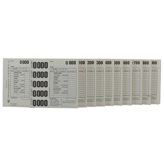 CT T3V PG 5 TICK BLANC S3 X10