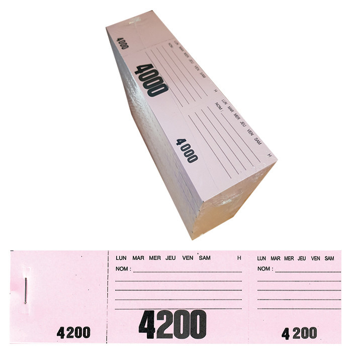 CARNET LAVERIE NEUTRE ROSE x50