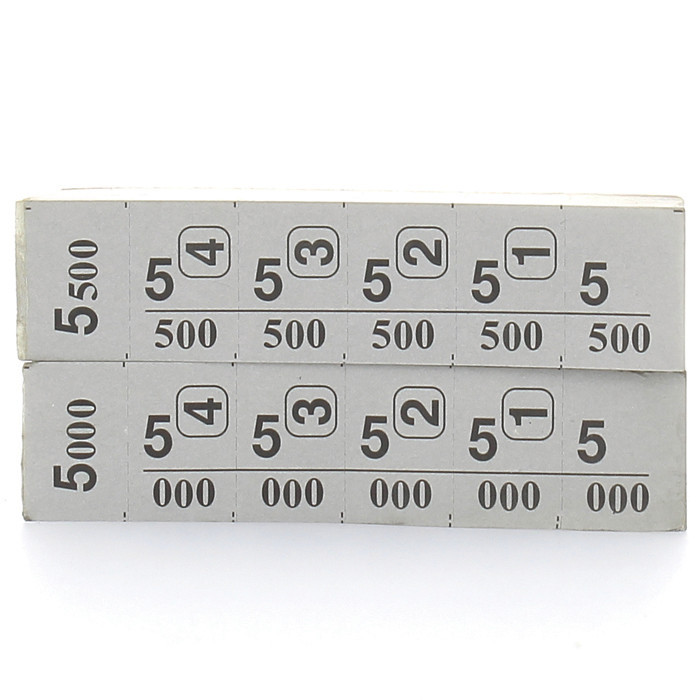 TICKET UTILE GRIS X1000