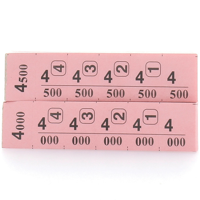 TICKET UTILE ROSE X1000
