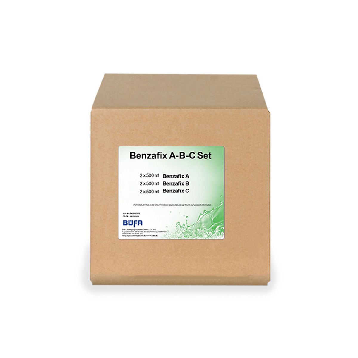 SET BENZAFIX A-B-C 6 X 500ML