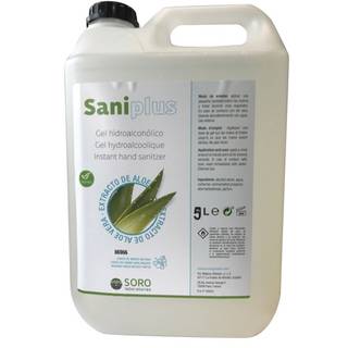 LOT 12 GEL HYDRO SANIPLUS 5L
